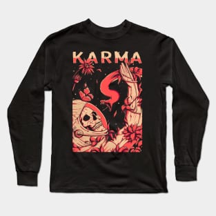 Karma Long Sleeve T-Shirt